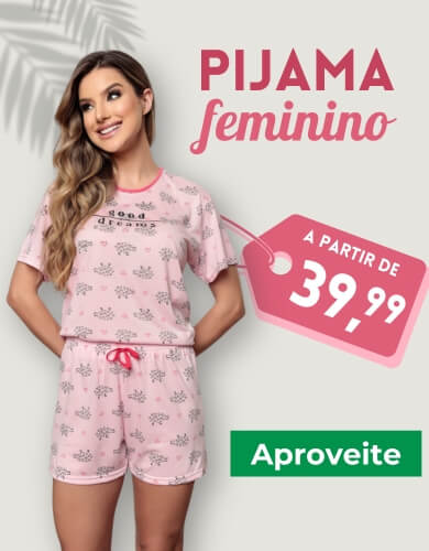 Banner Pijama Feminino